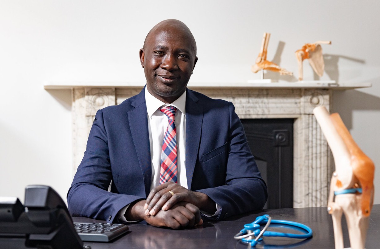 Dr Wycliffe Mbagaya - professional portrait